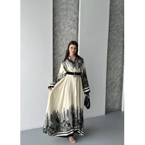 Robe Longue Élégante à...