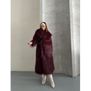 Manteau Fausse Fourrure –...