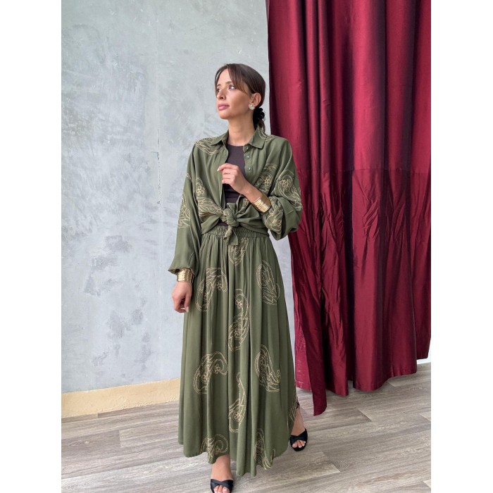 Ensemble Chemise & Jupe Large