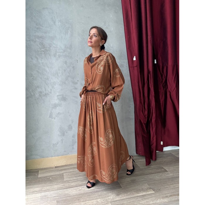 Ensemble Chemise & Jupe Large