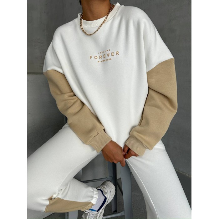 Ensemble Jogging Sweat & Pantalon Intérieur Molletonné